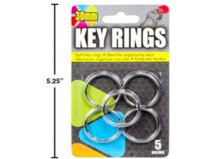 30 mm Key Ring @5
