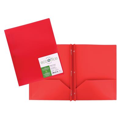 COUV. POCH ATT POLY ROUGE