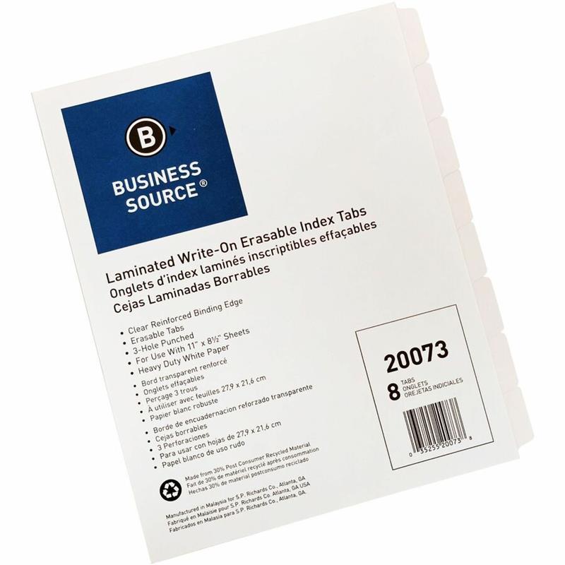 Image Laminated Tab Dividers
