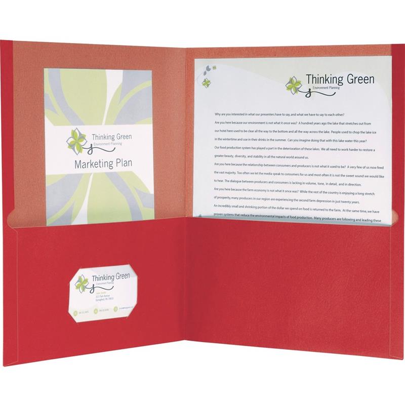 Image Couverture de présentation recyclée 100 % Earthwise™