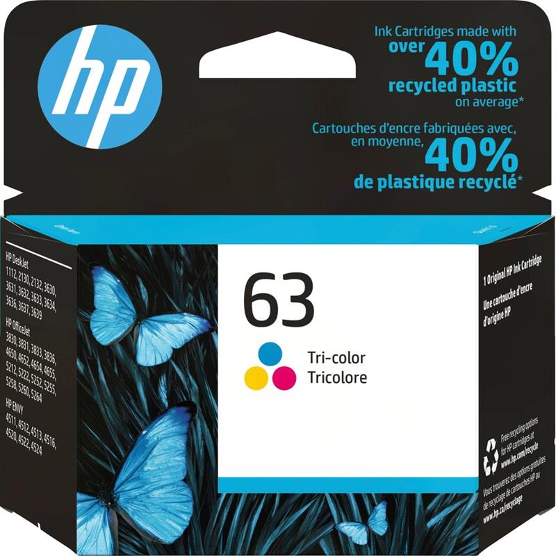 Image Cartouche jet d'encre HP 63