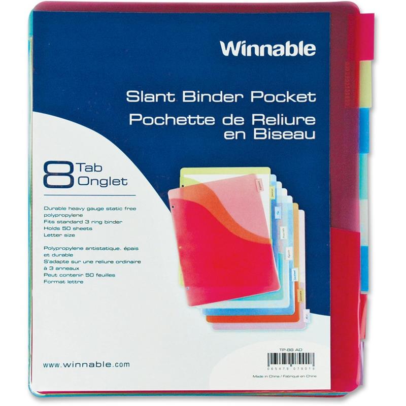 Image Intercalaires à pochette avec onglets