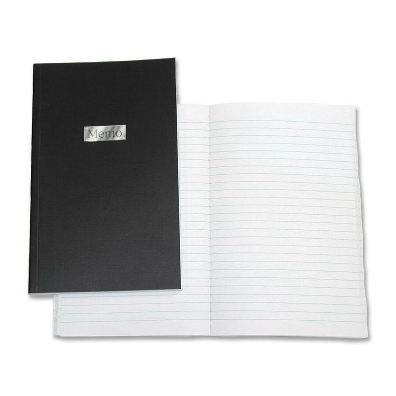 Image MEMO BOOK 7-3/8X4-5/8 192PGS   BLK