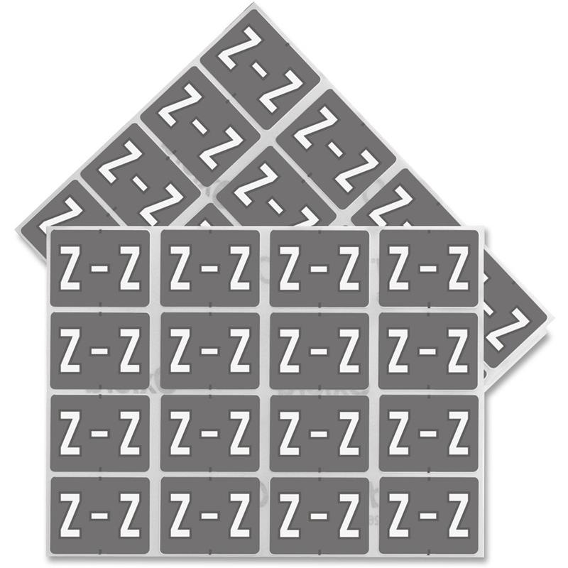 Image Étiquettes de classement pour onglet latéral A-Z