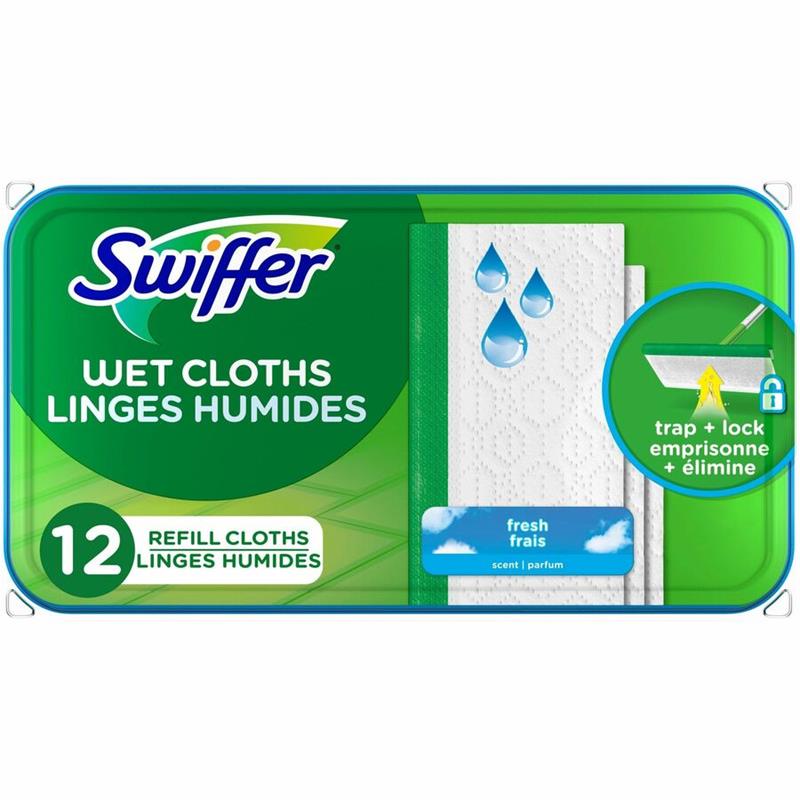 Image Recharge de serviettes humides "Swiffer Sweeper"
