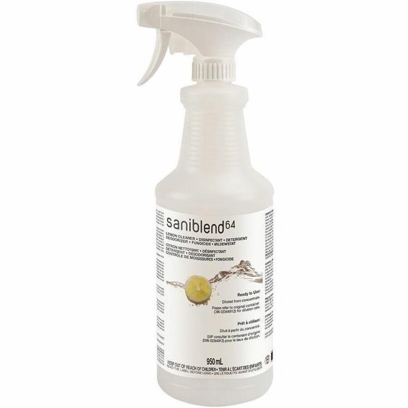 Image Bouteille vide pour nettoyant au citron SaniBlend™ 64